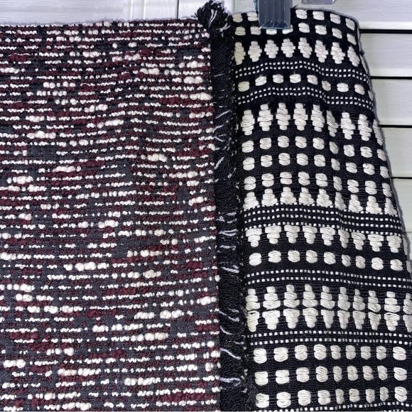 LOFT Skirt WOmen Size 6 Tweed Textured A-Line Fringe Hem * - Picture 2 of 3